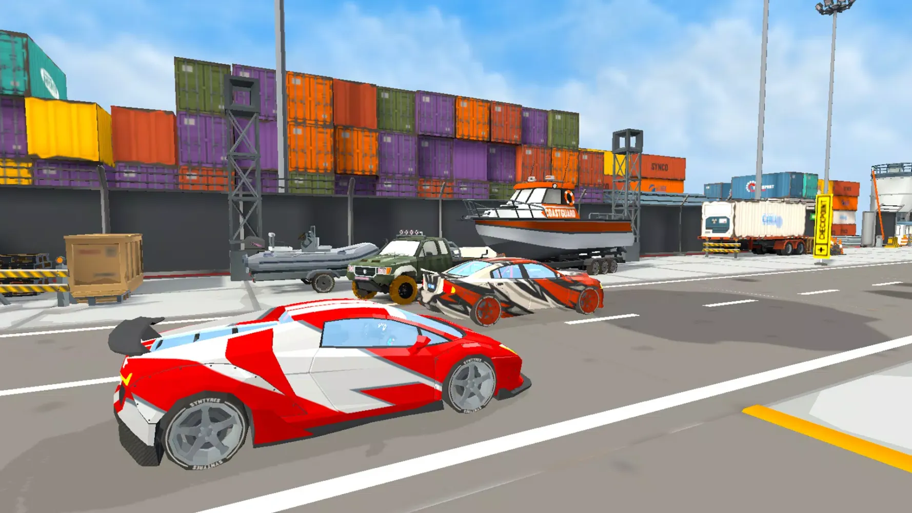 Drag Racing Polygon Screenshots