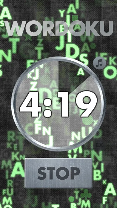 Wordoku Timer Screenshots