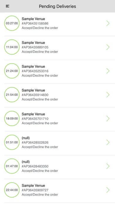 TMS Driver App 스크린샷