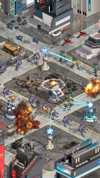 ภาพหน้าจอของ Protect & Defense Sci-Fi Cyber