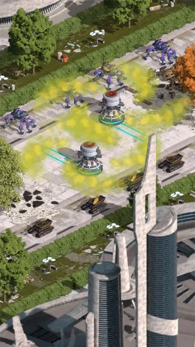 ภาพหน้าจอของ Protect & Defense Sci-Fi Cyber