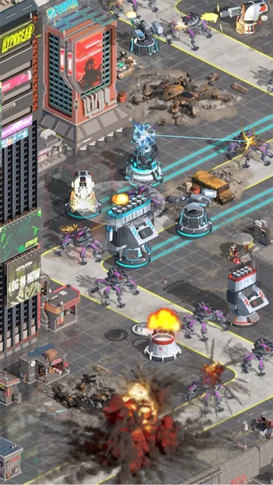 ภาพหน้าจอของ Protect & Defense Sci-Fi Cyber