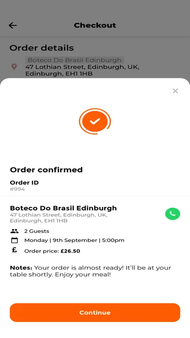 Screenshot di Time2Dine