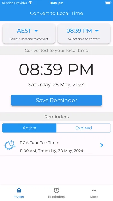 Simple Timezone Converter Ekran Görüntüleri