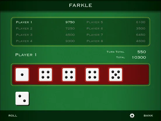 Farkle 10000 iPad  Screenshots
