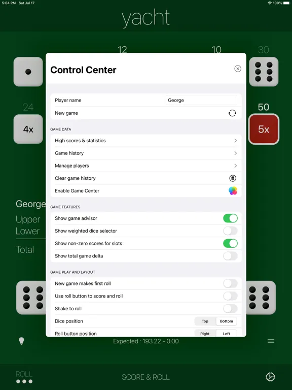 Скриншоты Yacht Classic iPad 