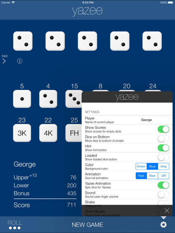 yazee iPad 应用截图