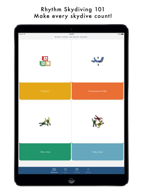 Rhythm Skydiving 101 iPad  स्क्रीनशॉट