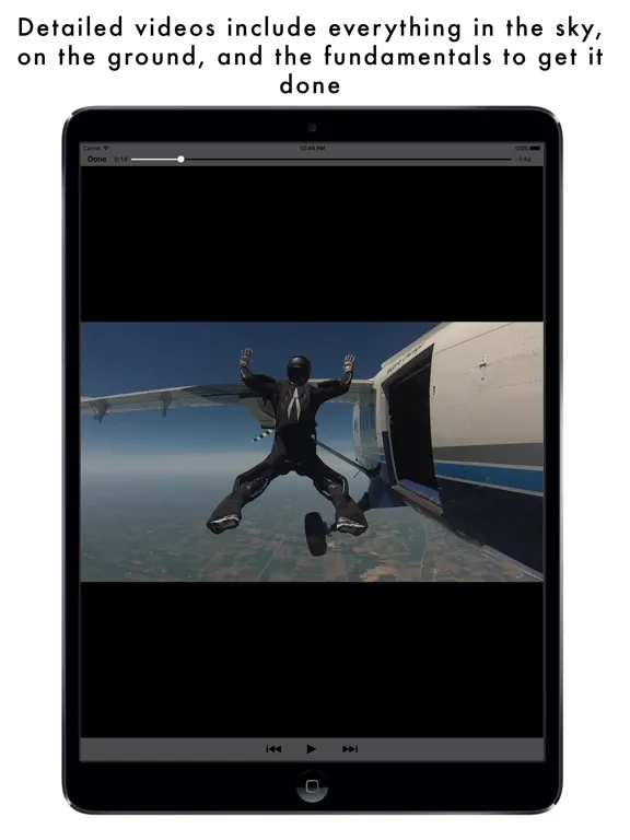 Rhythm Skydiving 101 iPad  स्क्रीनशॉट