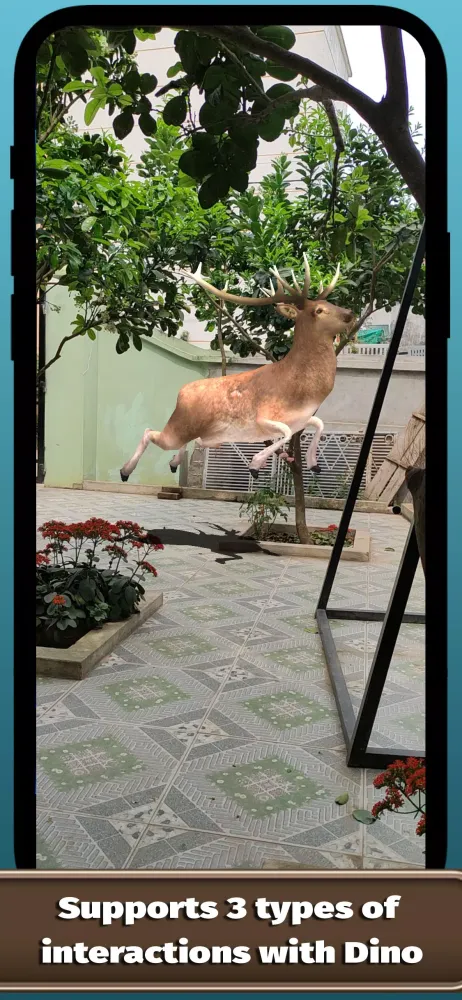 ภาพหน้าจอของ Dinosaur 3D AR Augmented Real