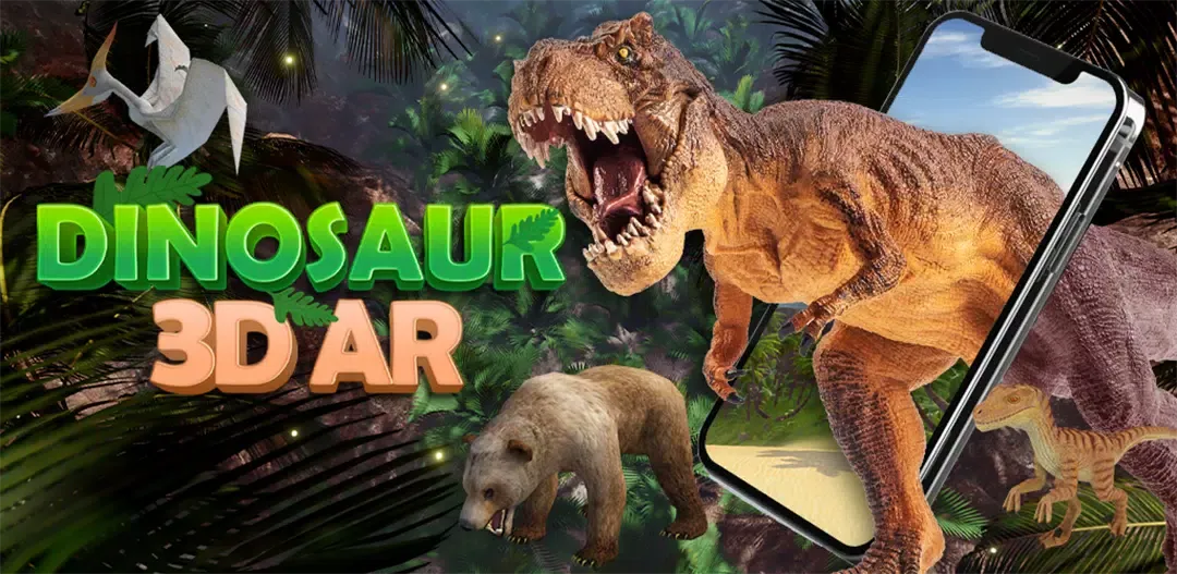ภาพหน้าจอของ Dinosaur 3D AR Augmented Real