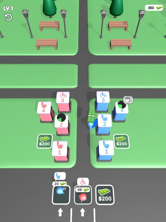 Restroom Management iPad 應用截圖