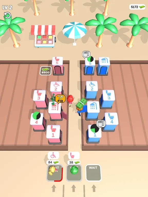 Restroom Management iPad 應用截圖
