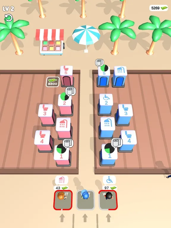 Restroom Management iPad 應用截圖