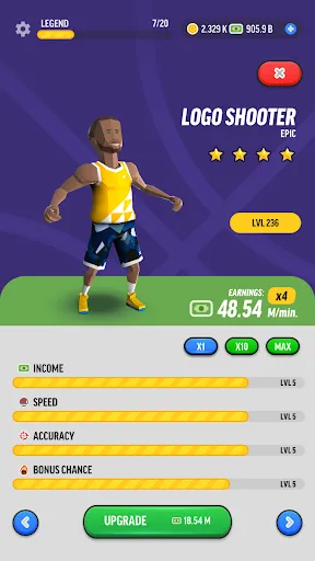 Idle Basketball Legends Tycoon 스크린샷