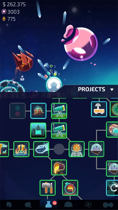 Idle Planet Miner स्क्रीनशॉट