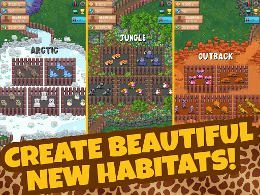 Idle Tap Zoo: Tap, Build & Upg Screenshots