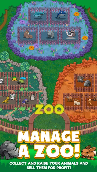 Idle Tap Zoo 스크린샷