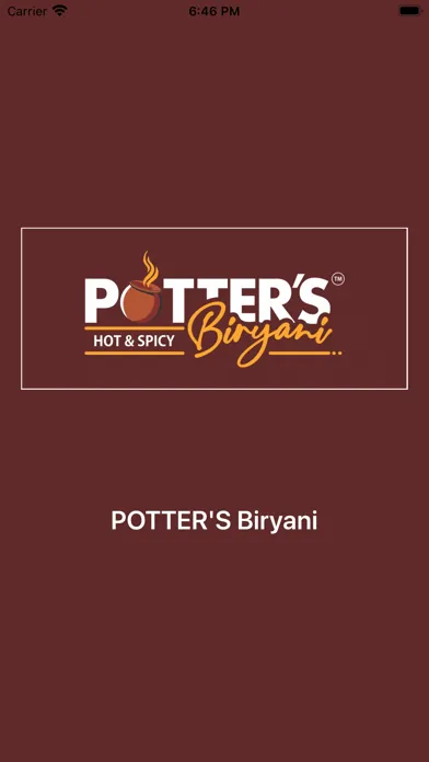 Tangkapan skrin Potter's Biryani