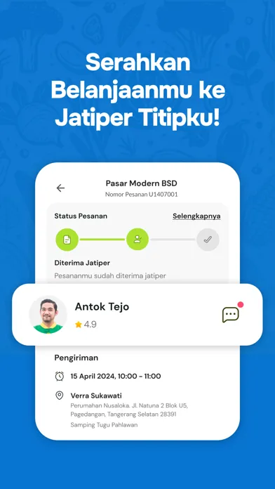 Titipku - Belanja dari Pasar应用截图