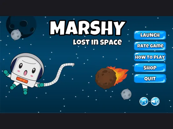 Marshy : Lost in Space iPad  Screenshots