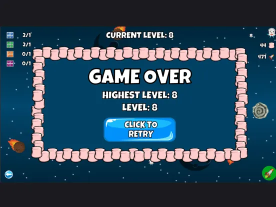 Marshy : Lost in Space iPad  Screenshots