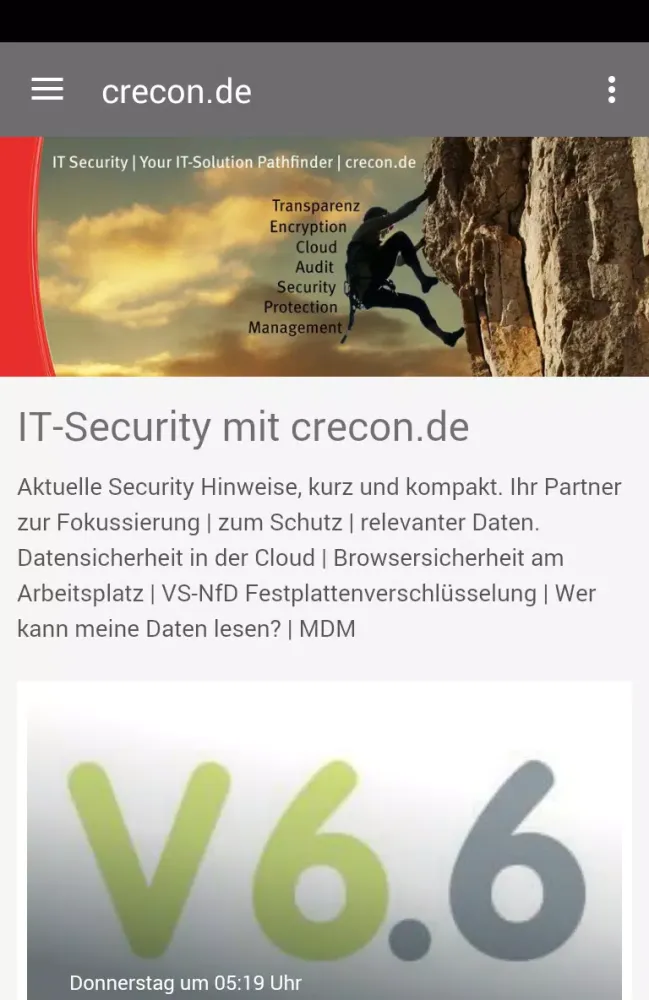 Скриншоты crecon.de