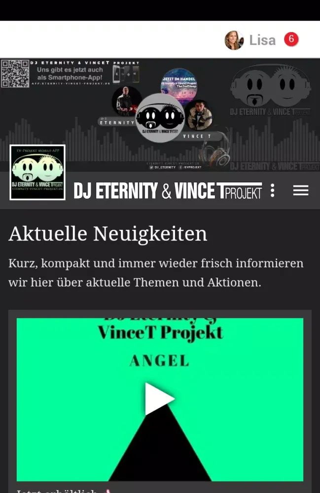 Zrzuty ekranu DJ Eternity & VinceT Projekt