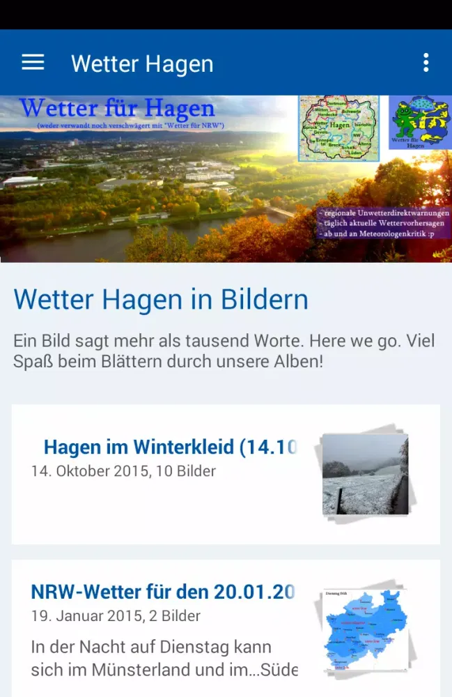 Wetter für Hagen应用截图