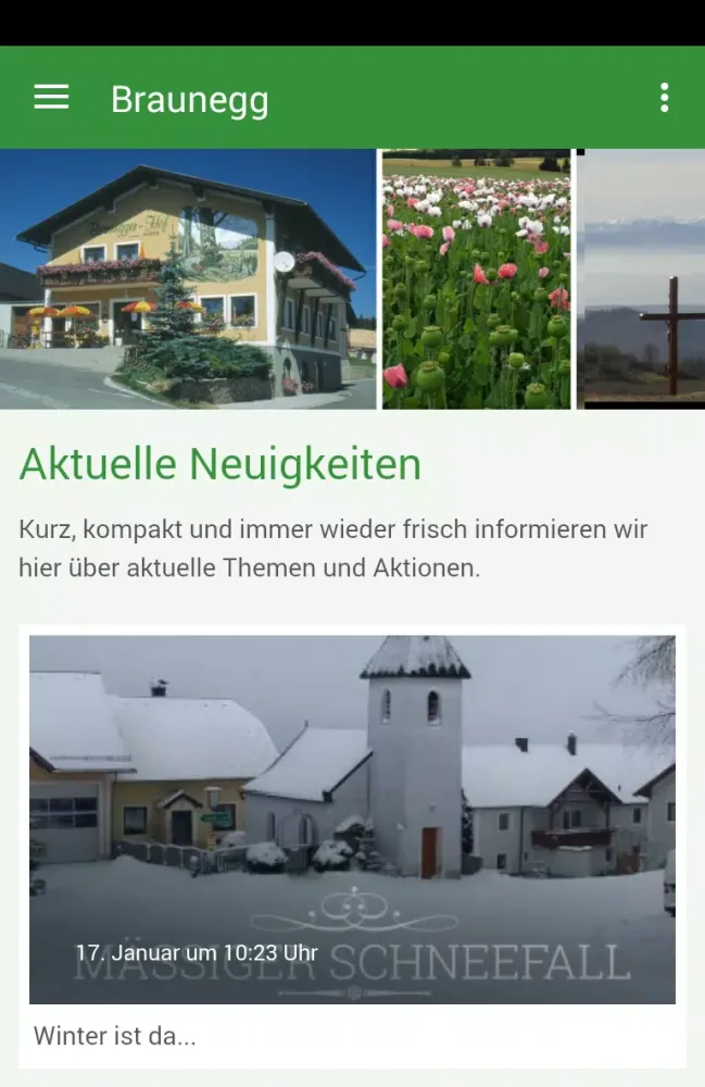 Braunegger-Hof - Gasthof Mayer スクリーンショット