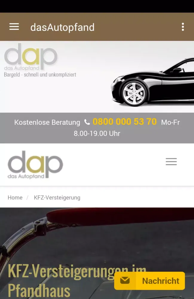 dap - das autopfand স্ক্রিনশট