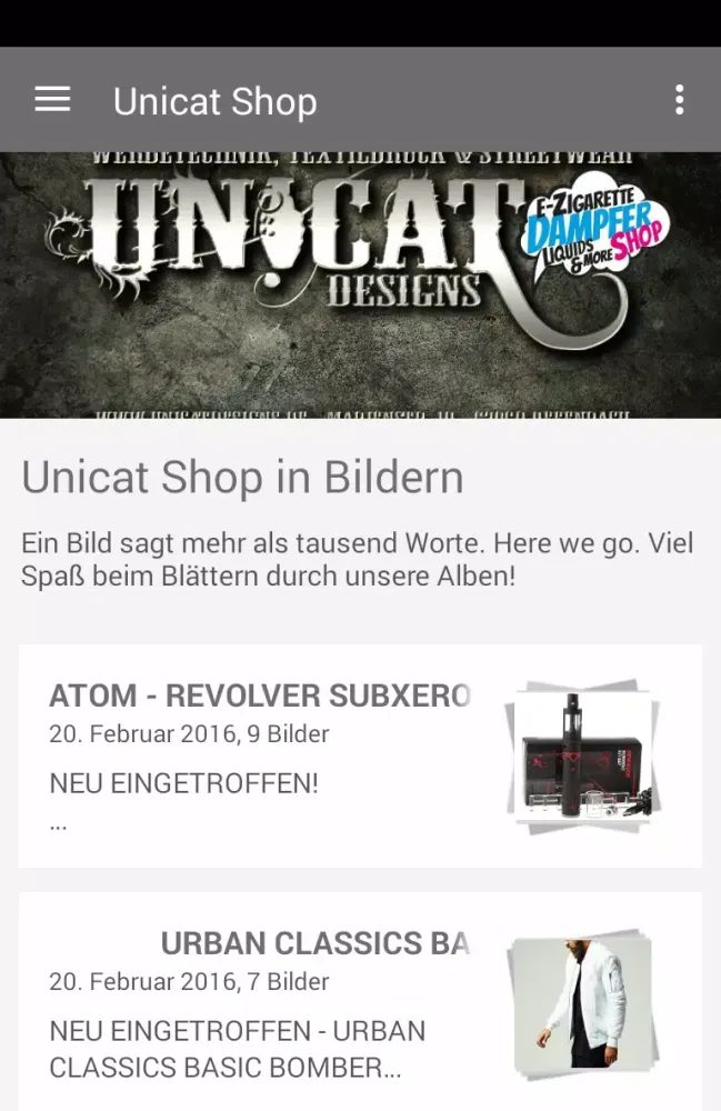 Unicat Designs Ekran Görüntüleri