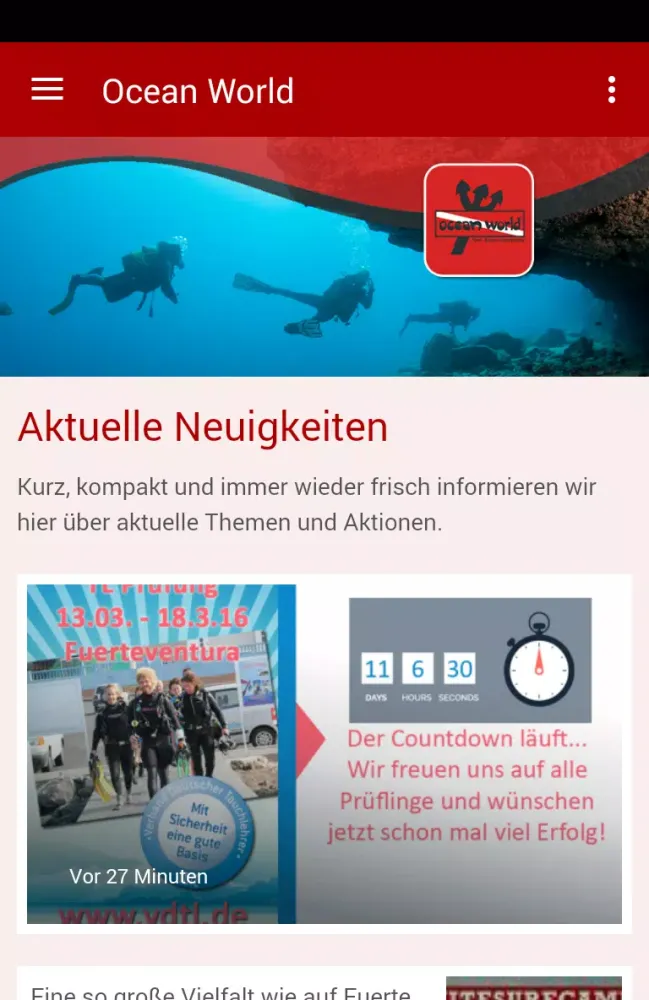 Ảnh chụp màn hình của Ocean World Ltd