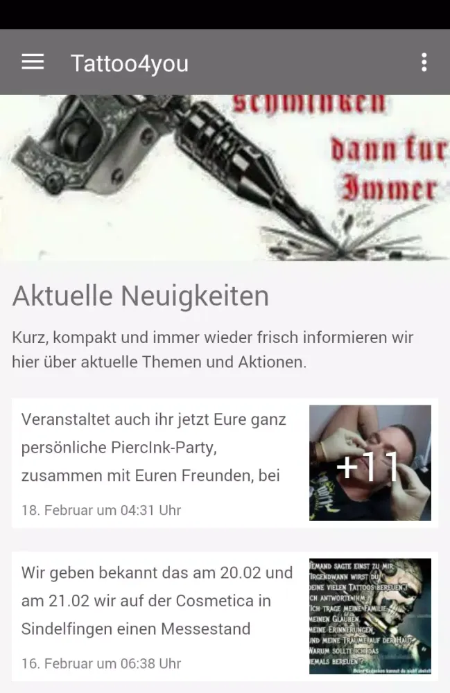Ảnh chụp màn hình của Tattoo for you - Berlin