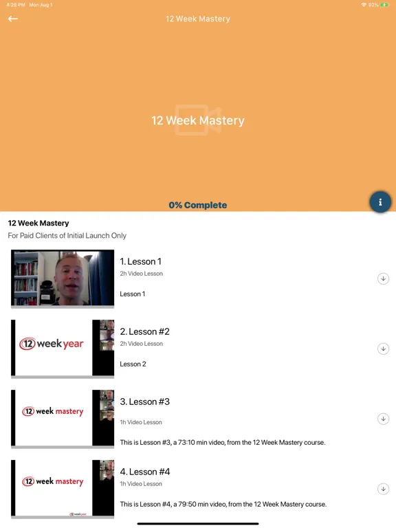 Captures d'écran de The Simplifier iPad 