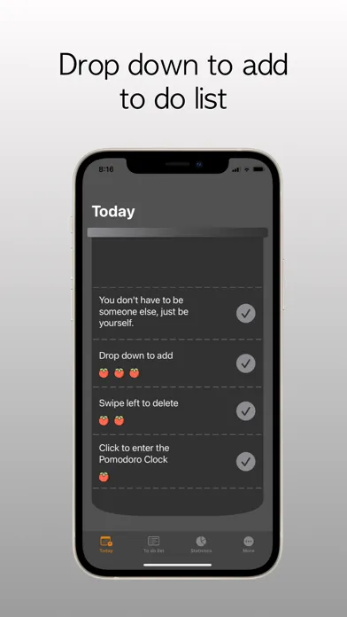 TomatoList: Pomodoro Technique应用截图