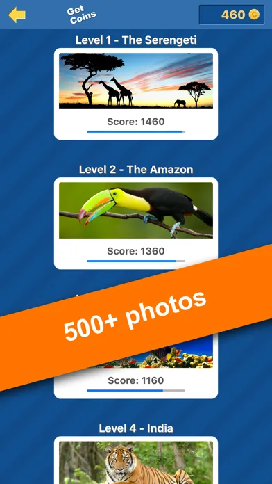 Guess the animal (free animal pictures game) Screenshots