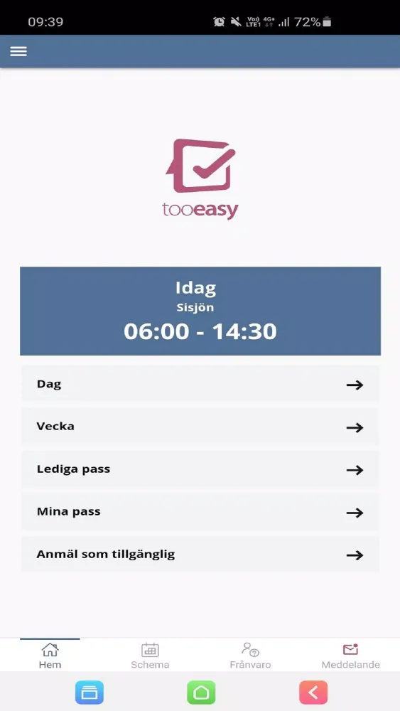 TooEasy WFM Ekran Görüntüleri