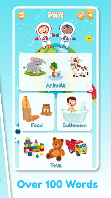 Ảnh chụp màn hình của Baby First Words: 18 Months
