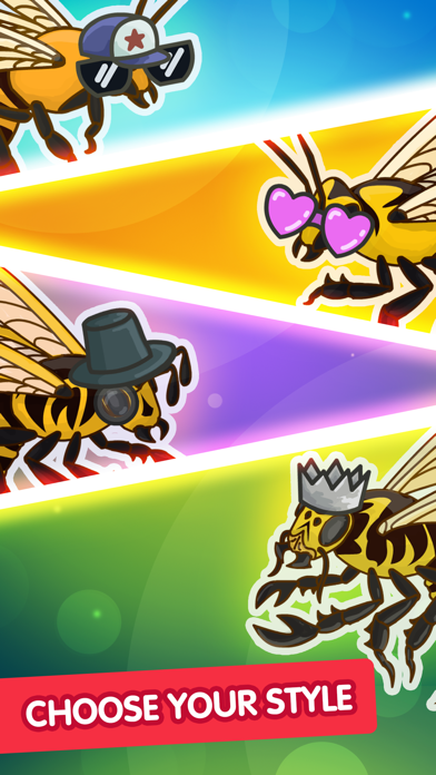 Zrzuty ekranu Angry Bee Evolution - Clicker