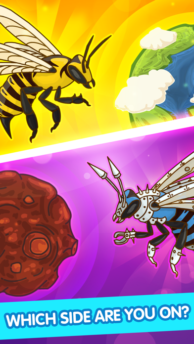 Zrzuty ekranu Angry Bee Evolution - Clicker