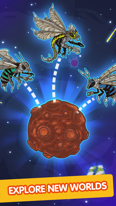 Zrzuty ekranu Angry Bee Evolution - Clicker