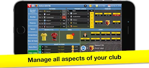 Soccer Tycoon: Football Game Screenshots