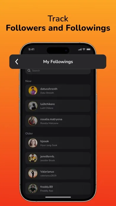 Tangkapan layar AI Reports - Followers Tracker