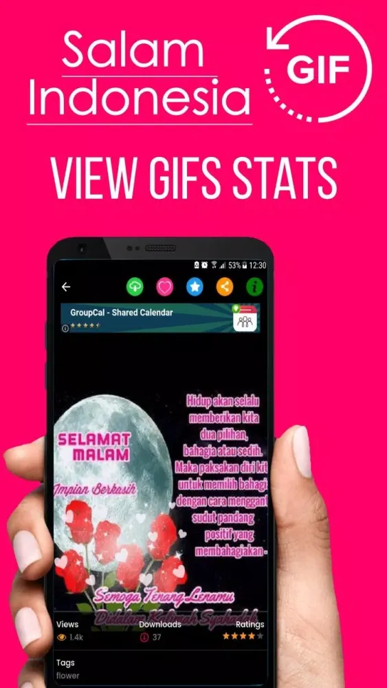 Indonesian Good Night Gif Screenshots