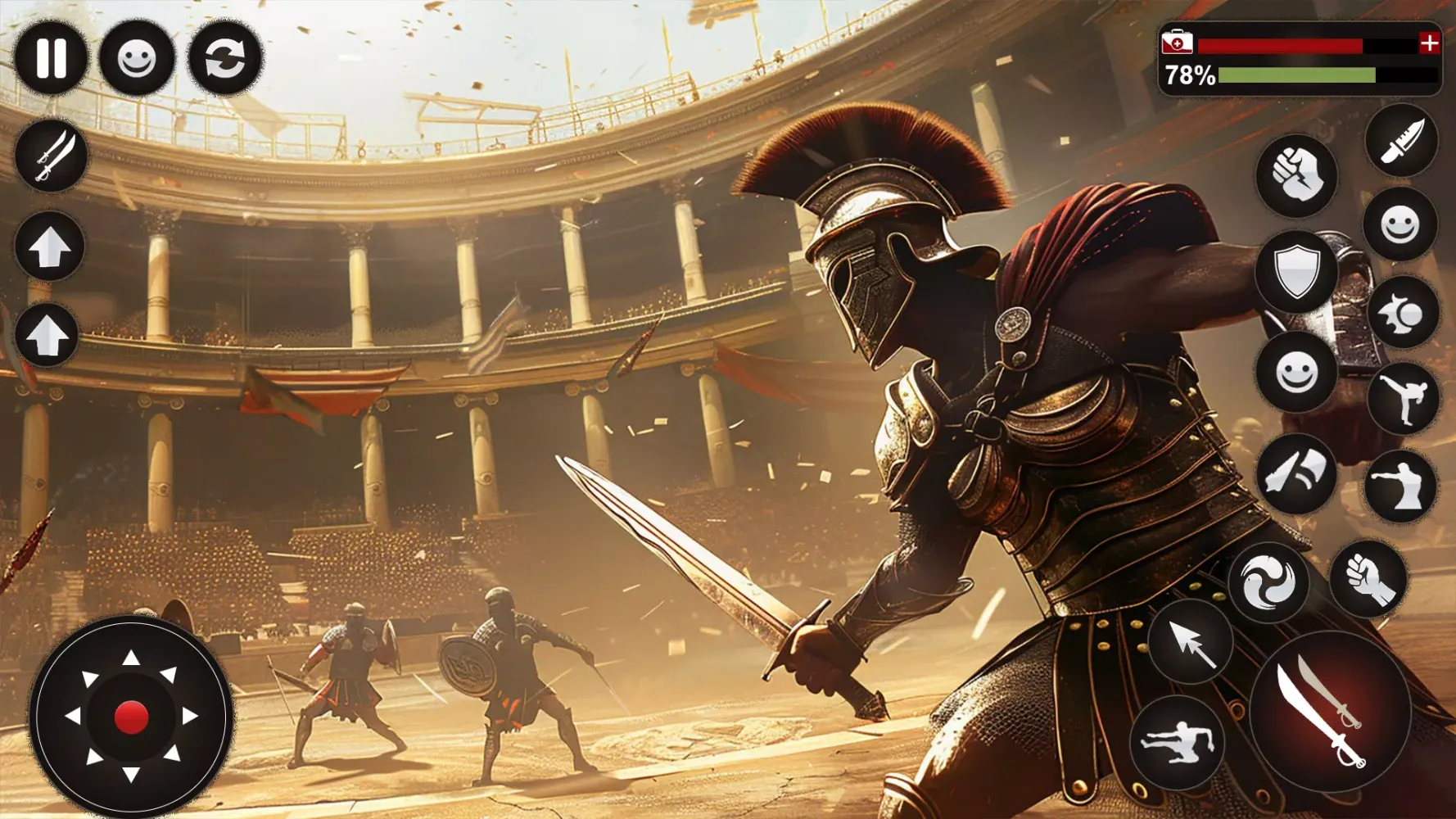 Capturas de pantalla de Sword Fighting Gladiator Games