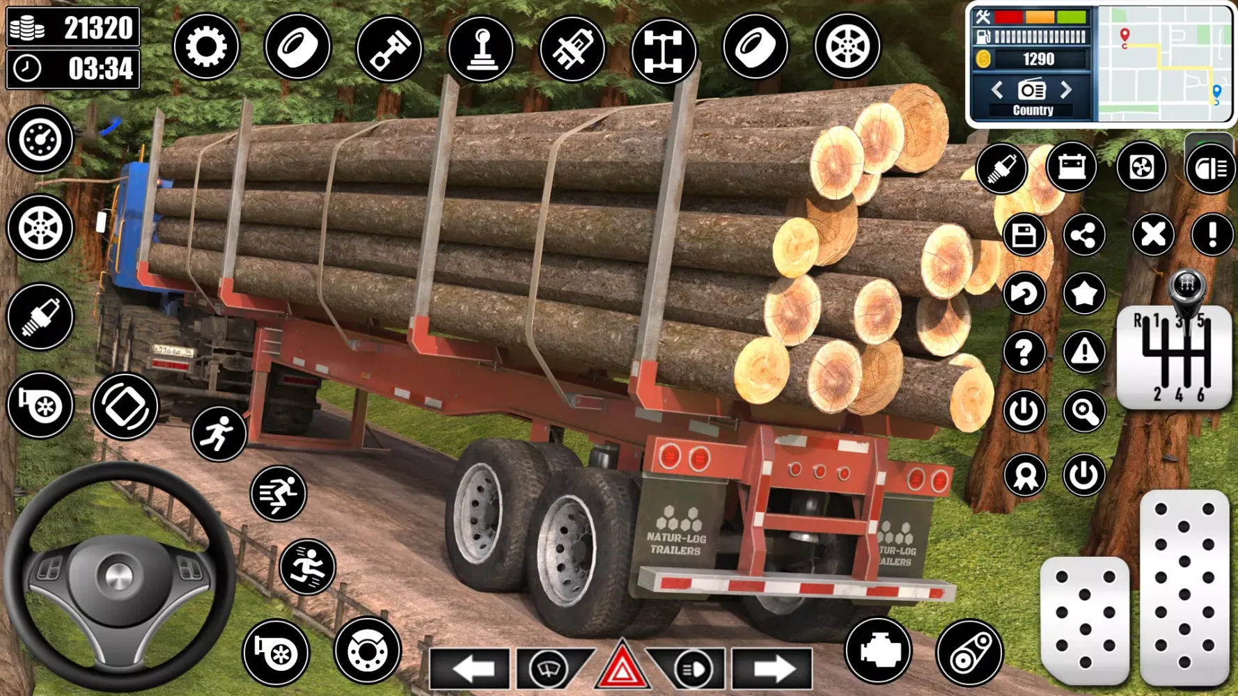 Log Transporter Truck Driving Screenshots