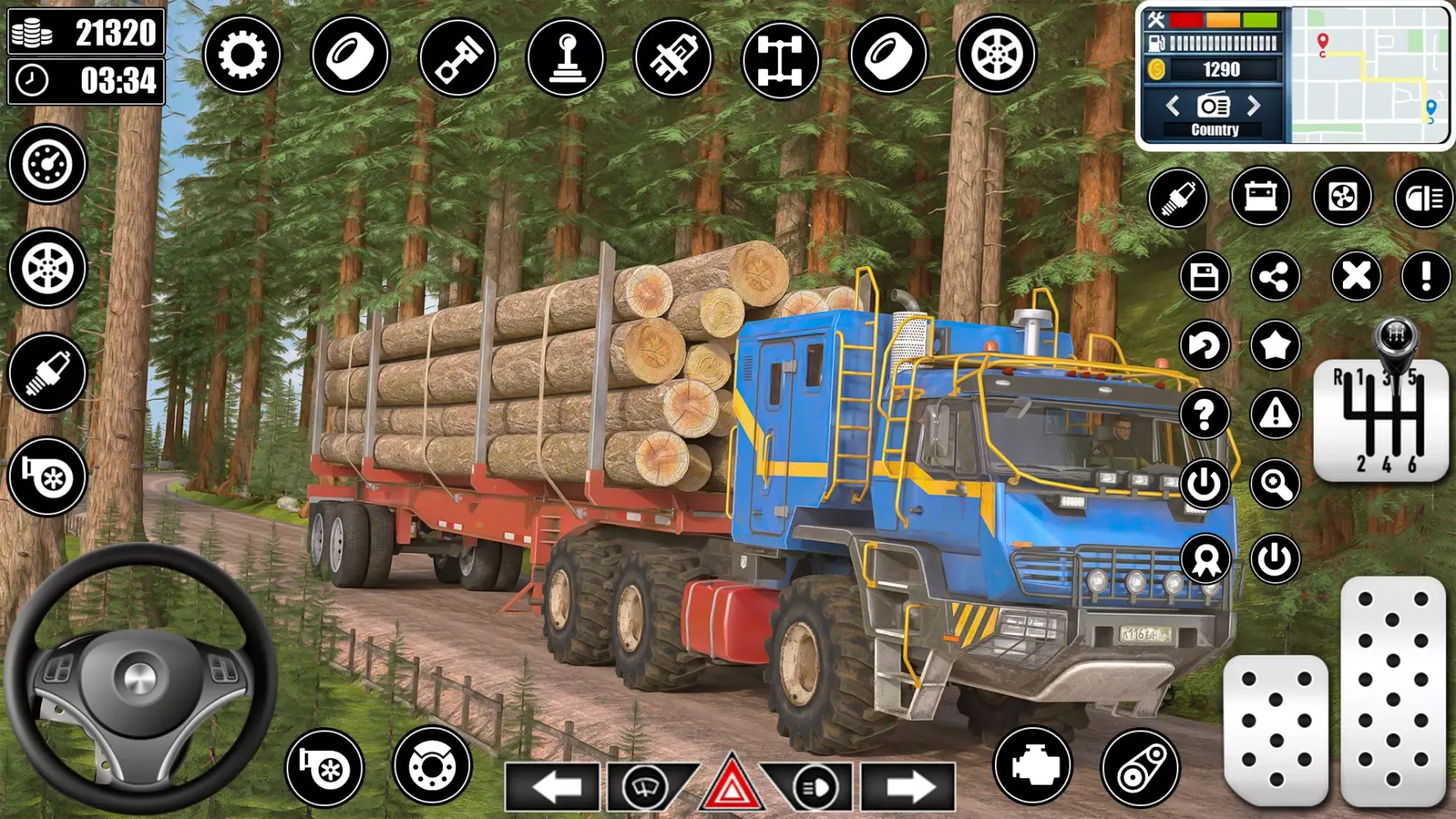 Log Transporter Truck Driving Screenshots