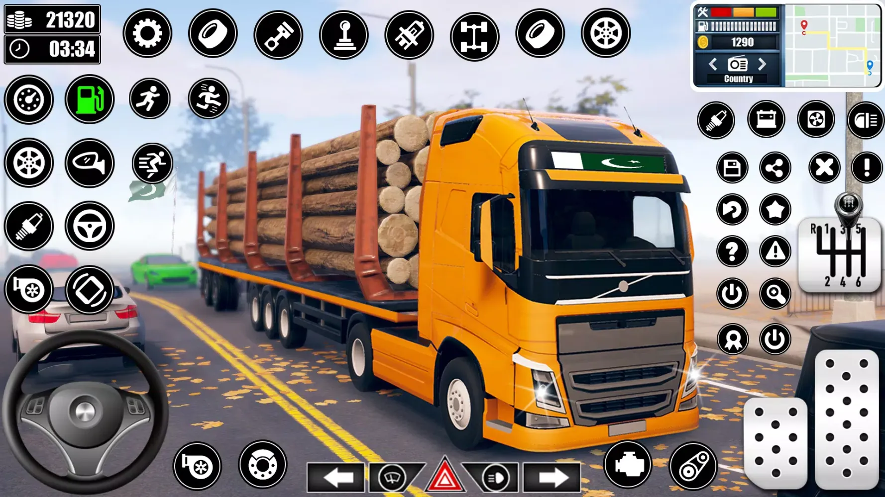 Log Transporter Truck Driving Screenshots