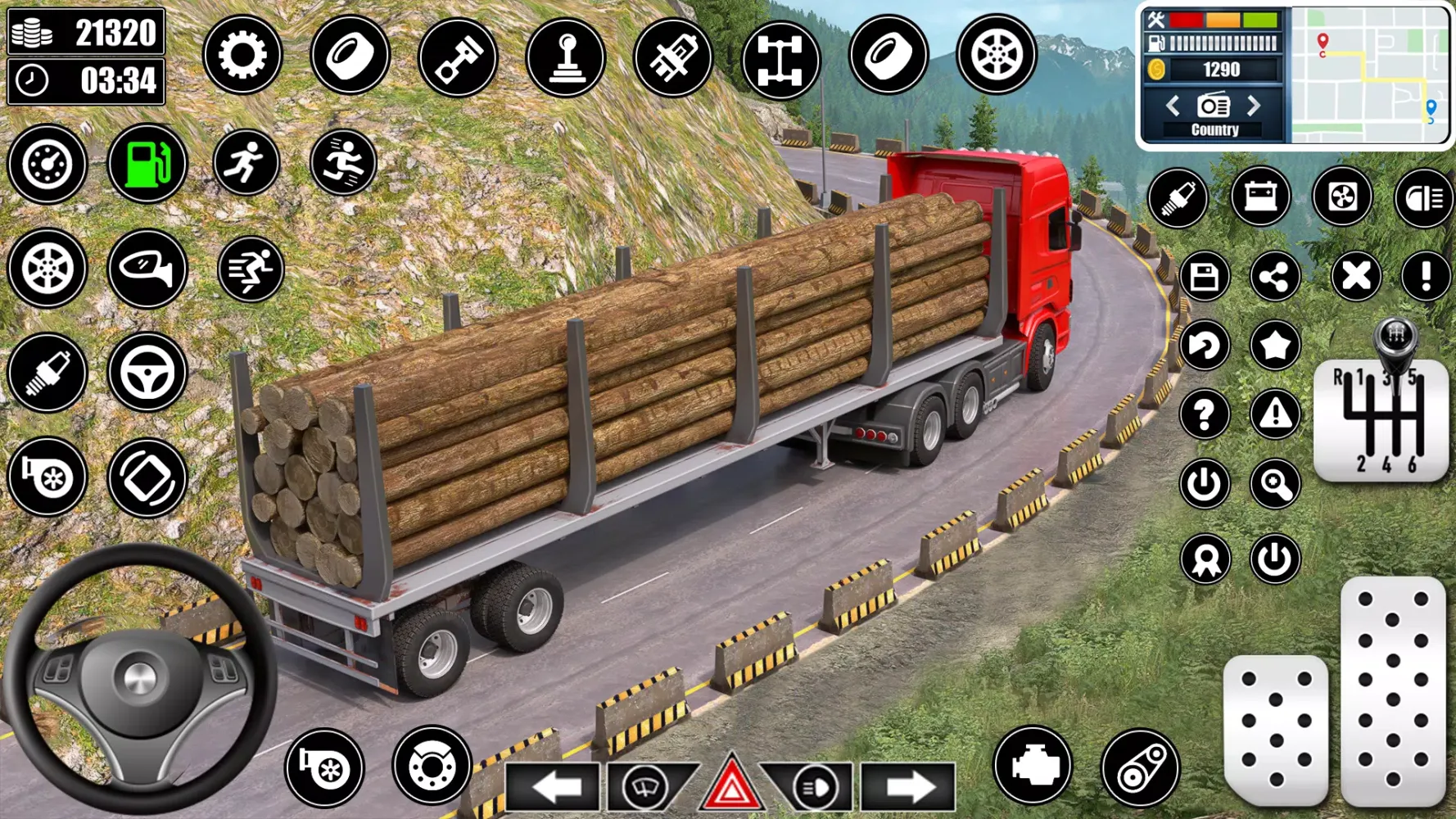Log Transporter Truck Driving Screenshots